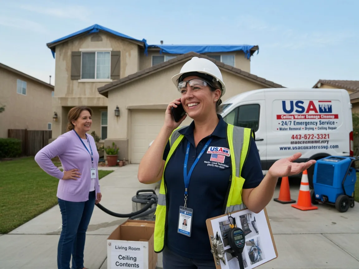 Ceiling Water Damage Restoration Saint Paul, IN FAQs