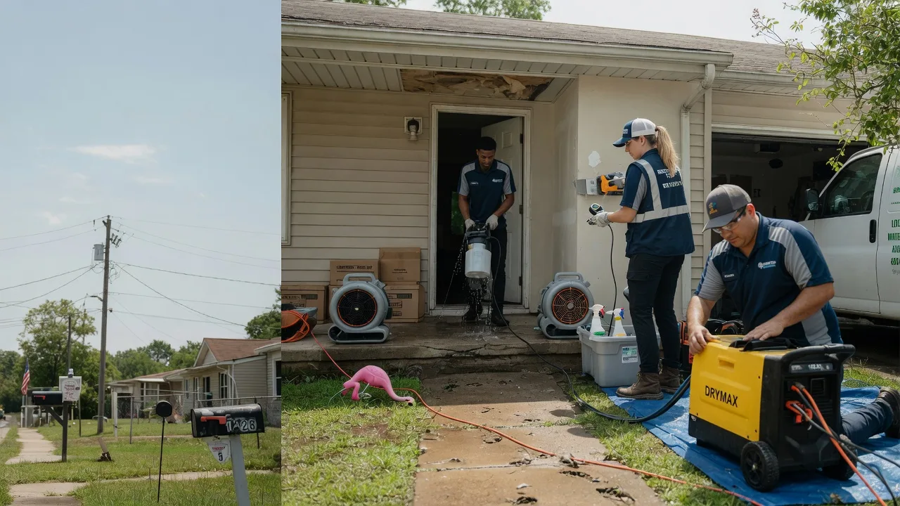 Storm Damage Water Removal in Saint Paul, IN near me